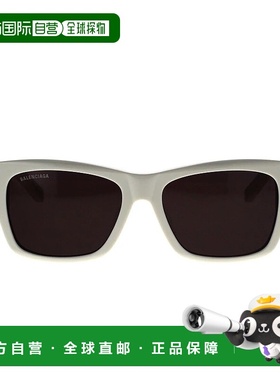 BALENCIAGA 男士太阳镜 BB0262SA003-6 SS2023 灰色