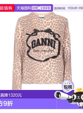 GANNI 女士针织衫 A1070265943 SS2026 棕色 Ganni Sweaters