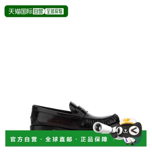 棕色单鞋 PRADA AW2025 1D199OF020P39F0397 女士芭蕾乐福鞋