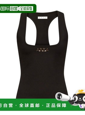 AREA 男士T恤 FW24AWTP0045FA01BLK AW2024 黑色 方领背心