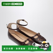 潮奢 Misty Chloe 1h可退 蔻依 女士 烧焦感紫色平底鞋 CH25W14VU