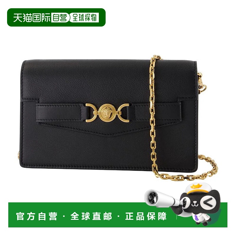 1h可退 VERSACE 女士单肩包 10200751A15256 AW2025 黑色 Versace