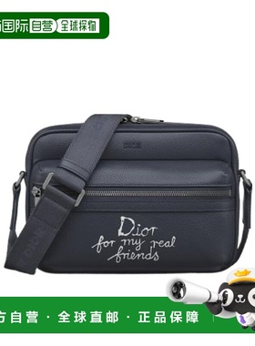 DIOR 男士单肩包 1ESPO340FRYH56E SS2025 黑色 RIDER2.0 单肩包