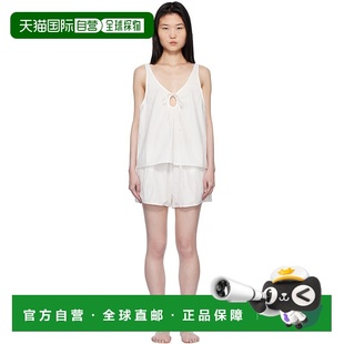 Shape 潮奢 白色 1h可退 背心 套装 STUDIOS 短裤 DEIJI 女士