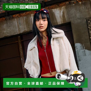 RACE AHEAD 女子拉链针织外套