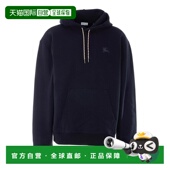 男士 Stamp 卫衣 SS2026 BURBERRY Knight 8119053 黑色 Hoodie