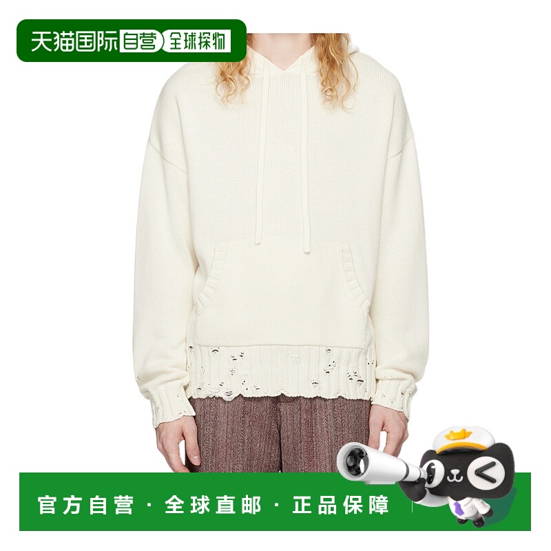 1h可退 MARNI 男士针织毛衣 GCMG0411A0UFC65200W01 AW2024帽衫