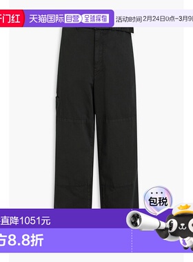 1h可退 潮奢 Lemaire 男士 束带棉缎工装裤 PA1044LF1139GR695MID