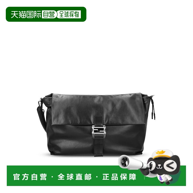 1h可退 FENDI 男士单肩包 7VA665AV8BF0GXNAI25 AW2025 黑色