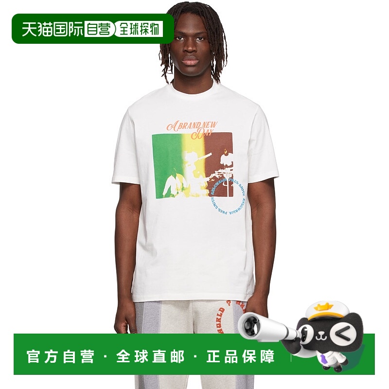 1h可退 潮奢 paul smith 男士 独家发售白色 T 恤 M1R919THP3419