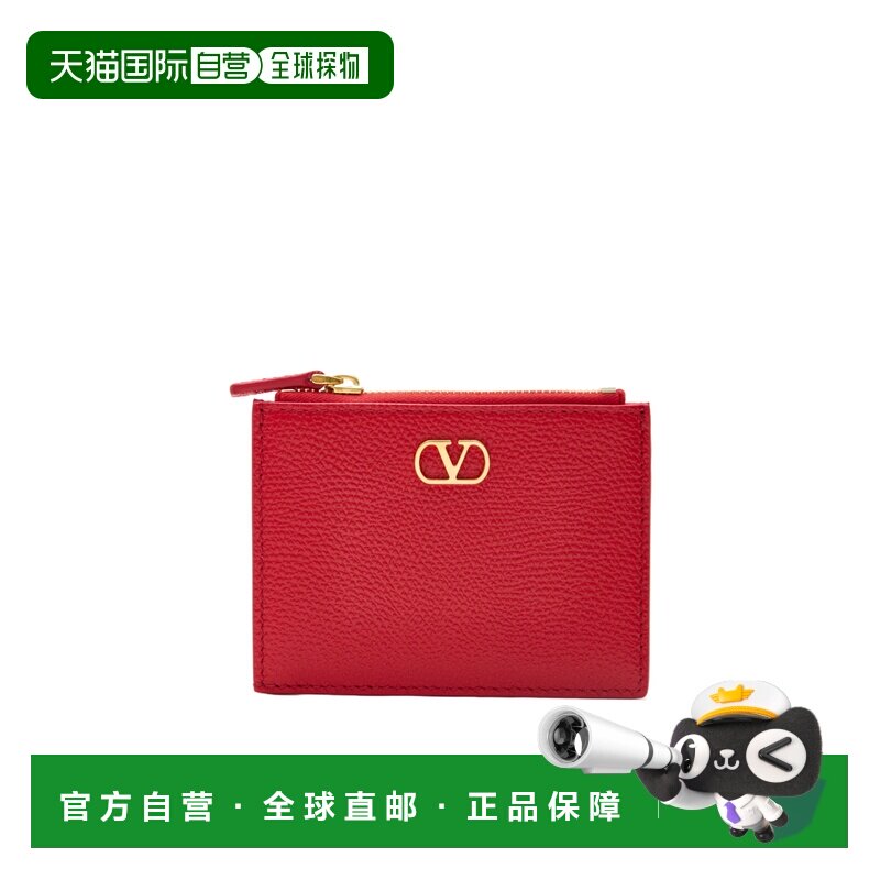 1h可退 VALENTINO 女士钱包 WP0AK9SNPJU5 SS2026 红色 VLOGO签名