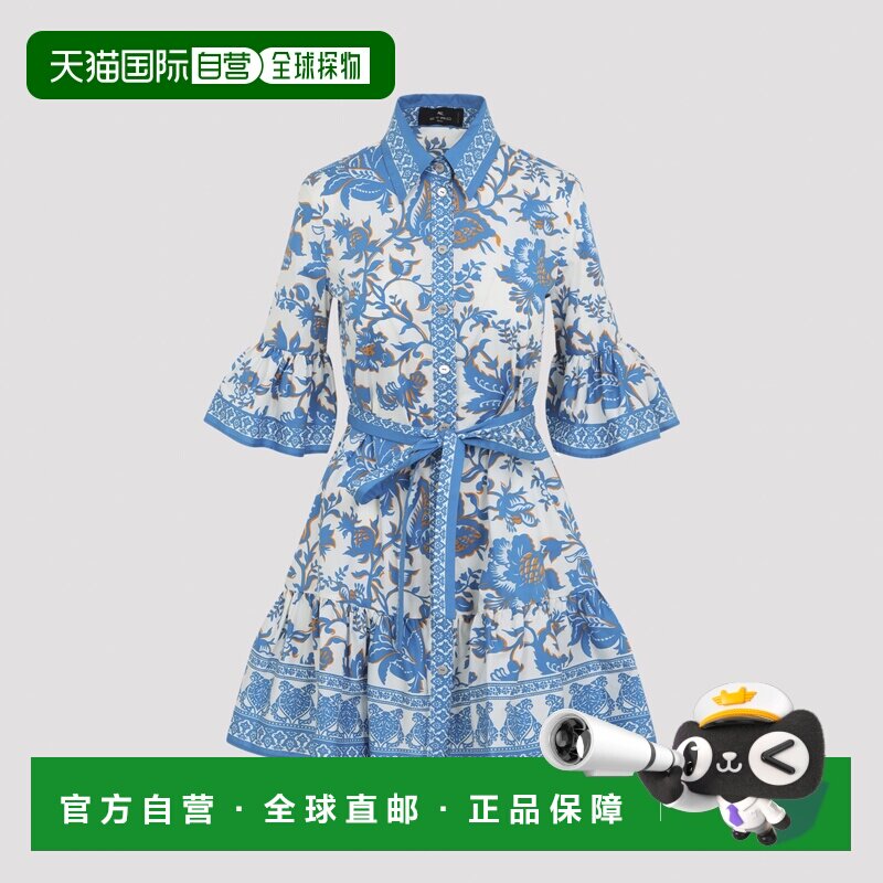 ETRO 女士连衣裙 WRHA0585AKH16X0807 SS2026 蓝色