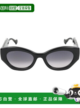GUCCI 女士眼镜 GG1553S001 AW2025 黑色古驰太阳镜