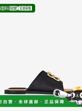 GIVENCHY 女士凉鞋 BE3099E28M001BLACK AW2024 蓝色拖鞋