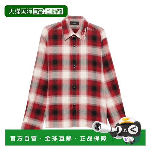 AMIRI 男士衬衫 AM426SH062004A AW2026 粉红色 长袖衬衫