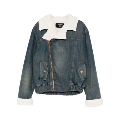 BALMAIN 男士外套 FH0TFB01DG04SFG AW2025 花色夹克