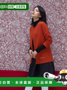 1h可退 mont-bell 女士户外风衣 1114918RD CO 红色 CHAMEECE Car