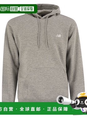 1h可退 潮奢 New Balance  男士 基础款带Logo连帽衫 MT41511AG