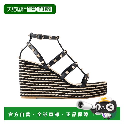 VALENTINO 女士凉鞋 WS0F95HSJ2VD AW2026 花色 圆头坡跟凉鞋