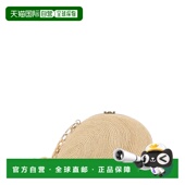 潮奢 Shell Simkhai 1h可退 女士 Bridget Shaped 米色拉菲草编