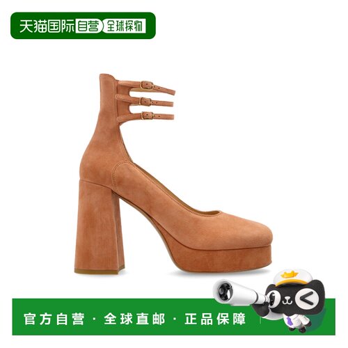 CHLOÉ 女士高跟鞋 CH25W13FRA6J6 SS2026 棕色 ‘Loti’ heeled s