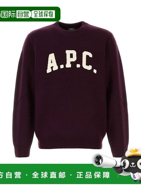 A.P.C. 男士针织衫 WVBDKH23458GAC AW2025 紫色 Sweater Made Of