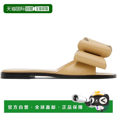 1h可退 潮奢 MACH & MACH 女士 米色 Le Cadeau 凉鞋 R24S0447