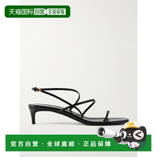 女士 搭扣凉鞋 F3076920 1h可退 舒适时尚 KHAITE black黑色 潮奢