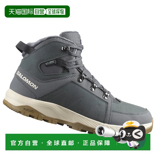 SALOMON 男士户外登山鞋 478539GRIGIO CO 灰色 SCARPONI UOMO OU