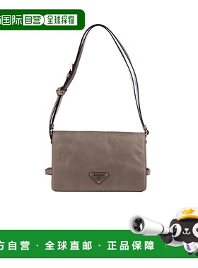 PRADA 女士单肩包 1BD082VDVJ2CYRF03SF 手提包灰色 SS2025