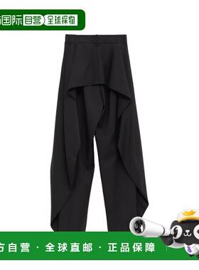 1h可退 潮奢 LOEWE 罗意威 女士 黑色裤子 S540Y04XNC