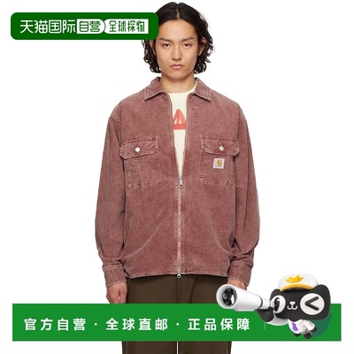 1h可退 潮奢 CARHARTT WIP 男士 粉色 Reynold 夹克 I034878拉链