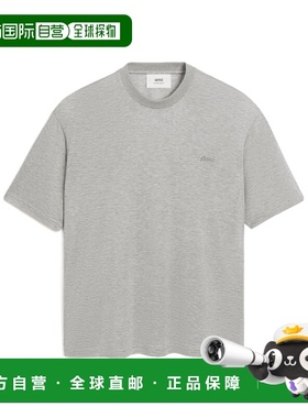 Ami Paris 男士T恤 UTS333JE0124055 AW2025 灰色