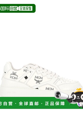 MCM 女士运动鞋 MESESAJ03WT SS2025 白色 Mcm Flat Shoes