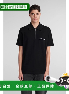 BALMAIN 男士T恤 403080DH1GC028BC78 AW2025黑色 男装