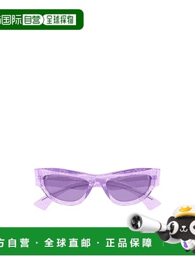 GUCCI 女士眼镜 GG1834S015 CO 古驰 紫色几何太阳镜