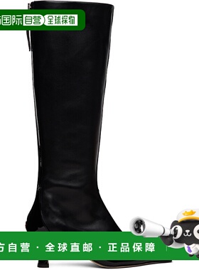 1h可退 潮奢 aeyde 女士 黑色 Alexis Dual-Tone 高筒靴 A11KB058