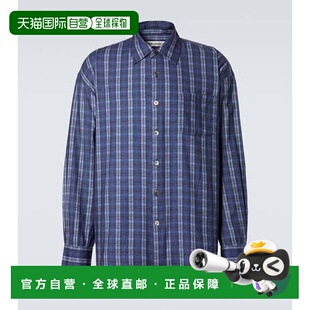 潮奢 Our Legacy 男士 Borrowed 格纹棉质衬衫 M2262BCPCHECK