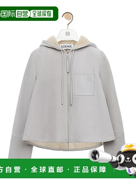 LOEWE 女士西服 S359Y2SL345689 AW2025 灰色 连帽夹克外套