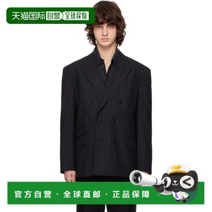 1h可退 潮奢 boss 雨果 男士 黑色 Oversized-Fit 西装外套 50554