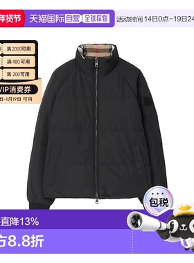 Burberry 女士25秋冬双面格纹拉链羽绒服 81052131