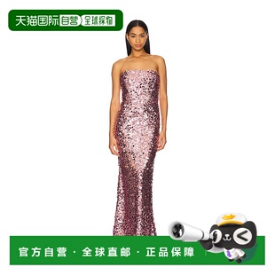 and Banco 女士 1h可退 珠片无肩带礼服 Bronx Farah BB2305 潮奢