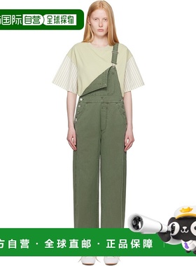 1h可退 潮奢 Citizens Of Humanity 女士 绿色 Freya 牛仔背带裤