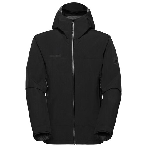 香港直邮Mammut 男士户外冲锋衣 0023765BLACK CO 黑色猛犸象夹克