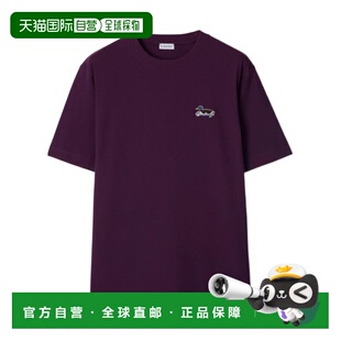 男士 黑色 T恤 AW2024 徽标短袖 80957311 BURBERRY