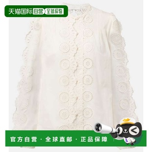 潮奢 刺绣棉质衫 ZIMMERMANN Lucky 女士 1h可退