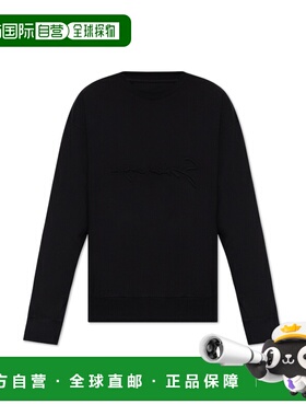 GIVENCHY 男士针织毛衣 BMJ0LC3YP1001 AW2024 黑色长袖卫衣