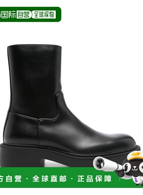 THE ROW 女士高跟鞋 F1558L58BLK SS2025 黑色 Nobilis TR 皮靴