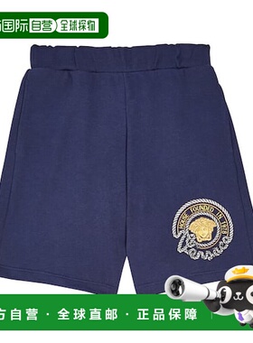 1h可退 潮奢 Versace Young 男童 Medusa 棉质针织短裤童装 00371