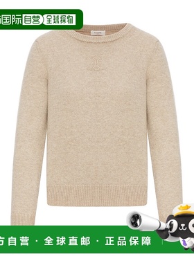 CELINE 女士针织衫 RY02N317VGBY4 AW2025 长袖 羊绒花色针织衫